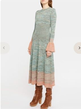 Ulla Johnson Nathalie Knit Midi Dress